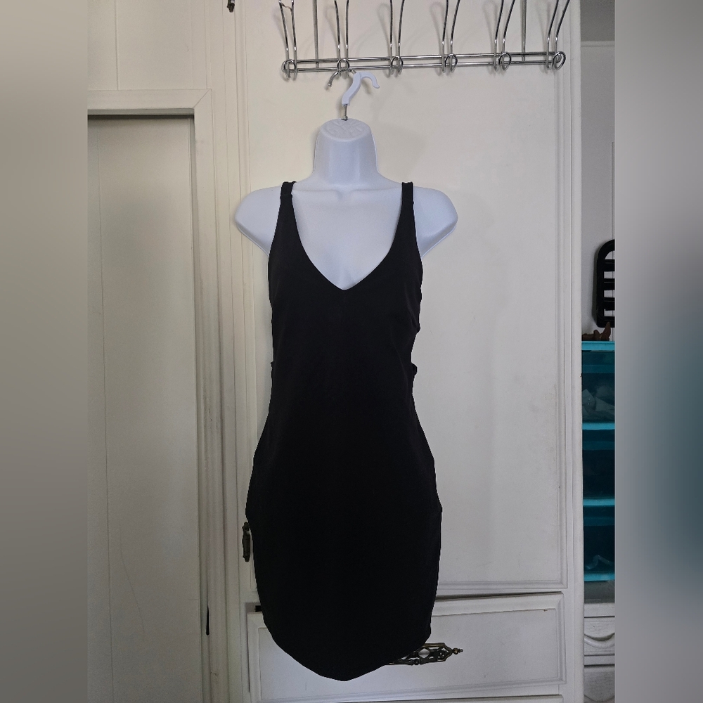 Free People Black Mini Dress [SMALL]